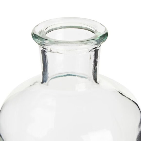 6 Clear Apothecary Glass Bottles - Picture 7 of 7